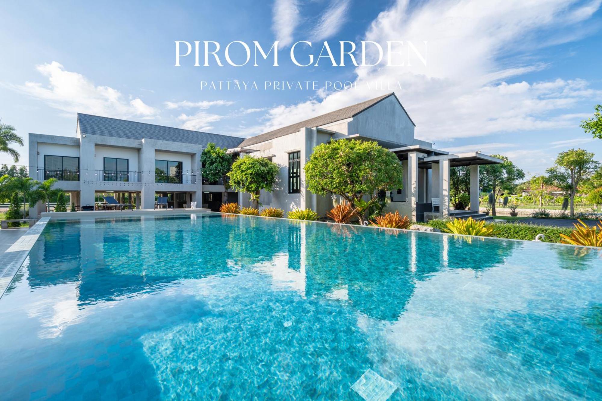 Pirom Garden Private Villa Паттайя Экстерьер фото